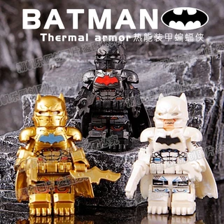 Tương thích với các khối xây dựng Lego Các nhân vật nhỏ Siêu anh hùng Arkham Năng lượng nhiệt Batman Đồ chơi lắp ráp bên thứ ba 04 JBVW