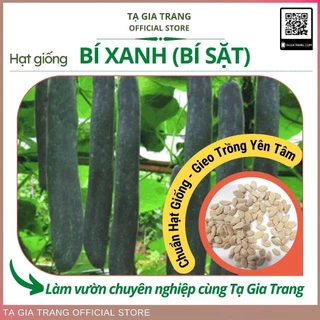 Hạt giống bí đao (bí xanh - bí sặt) cao sản - Shop hạt giống Tạ Gia Trang __GENFARM