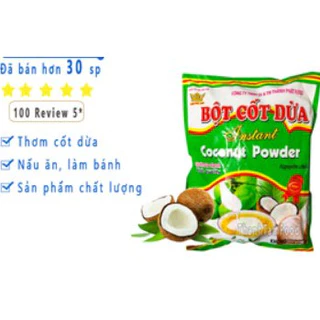 Combo 10 gói Bột cốt dừa Thành Phát(50g/gói) không có đường