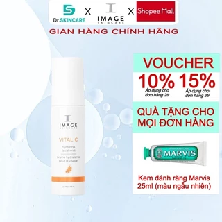 Xịt Khoáng Dưỡng Ẩm Và Cấp Ẩm IMAGE Skincare Vital C Hydrating Facial Mist 68ml