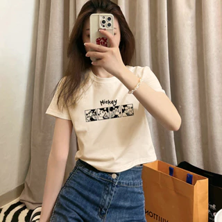 Áo thun nữ croptop baby tee cotton 100% vải cao cấp tiêu chuẩn xuất khẩu GUGUNO