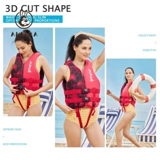 Thuyền trôi dạt an toàn Áo phao cứu sinh Neoprene Bộ đồ sinh tồn phao có thể điều chỉnh Áo khoác phao thể thao dưới nước cho trẻ em người lớn [alaska.vn]