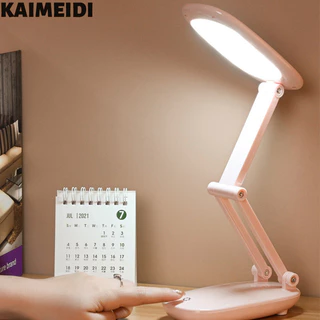 Kaimeidi led ký túc xá trẻ em đọc usb gấp đèn ngủ thông minh bảo vệ mắt học tập để bàn học sinh đèn bàn nhỏ