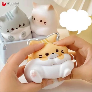 Mèo Mới Giảm Căng Thẳng Squishy Đồ Chơi PU Chậm Bóp Chống Căng Thẳng Bóng Hoạt Hình Bàn Trang Trí Squishy Đồ Chơi Giảm Căng Thẳng