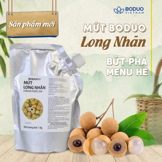 Mứt long nhãn Boduo gói 1kg