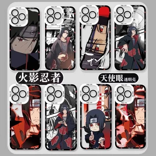 Ốp Cho iphone 15 Pro Max 11 14 13 12 7 8 Plus Vỏ Điện Thoại Anime NARUTO Itachi Phim Hoạt Hình Silicon Nhật Bản Ốp Lưng Bảo Vệ Toàn Diện Cổ Điển Trong Suốt