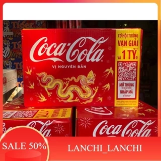 Coca-Cola Vị Nguyên Bản 24 Lon x 320ml ( Bọc chống sốc) - Shop Siêu Thị Lan Chi Siêu Thị Lan Chi
