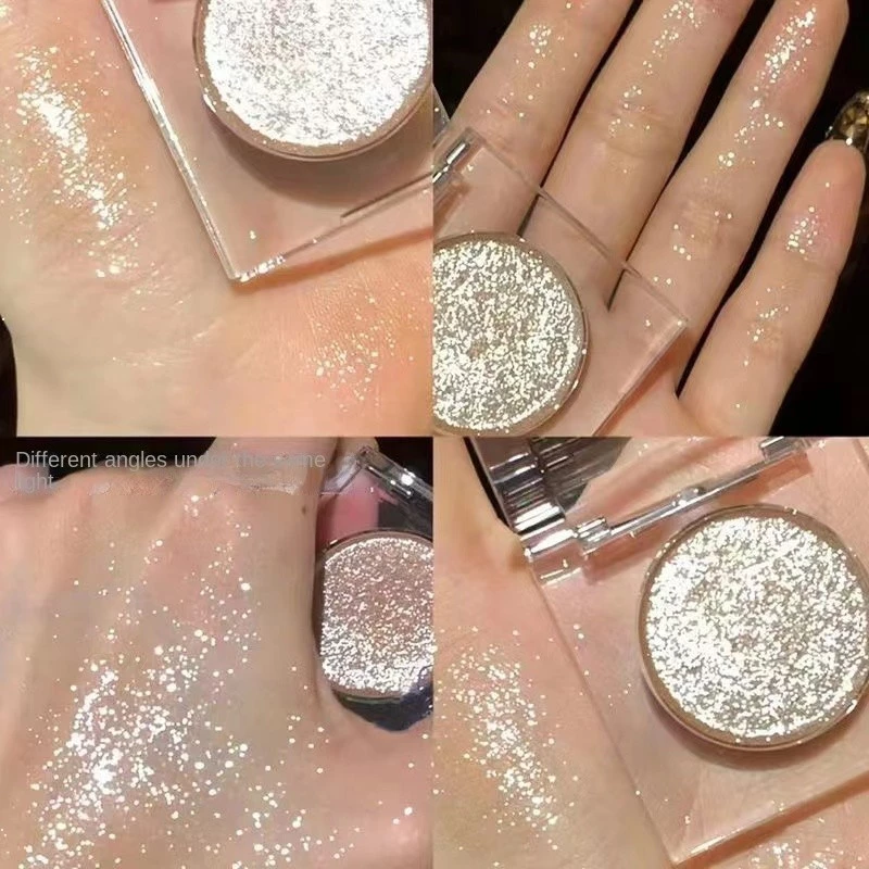 Sweetmint Monochrome Eye Shadow Fine Sparkle Pearlescent Bling FineShine Crystal Blush Powder Phấn mắt Pearl Light Highlight Brighten Water Proof