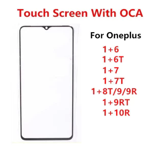 Màn Hình Bên Ngoài Cho Oneplus 10R 9RT 9 9R 8T 7T 7 6T 6 One Plus Mặt Trước Bảng Điều Khiển Cảm Ứng Màn Hình LCD Sửa Chữa Ống Kính Kính Thay Thế Các Bộ Phận + OCA