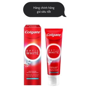 (sale) Kem Đánh Răng Làm Giúp Làm Sáng Răng Optic White Plus Shine Colgate 100Gr