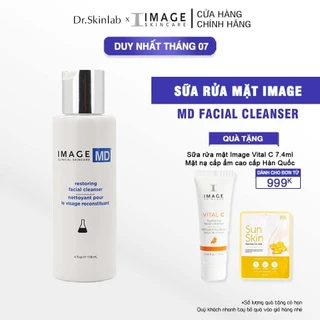 Sữa rửa mặt làm sạch sâu, ngăn ngừa lão hóa da Image Skincare MD Restoring Facial Cleanser 118ml (new)