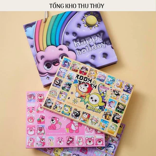 Hidden box 40 món đồ chơi Kurumi bí mật tặng kèm móc khoá, Blind box móc khoá đếm ngược gấu dâu, kuromi có túi đựng