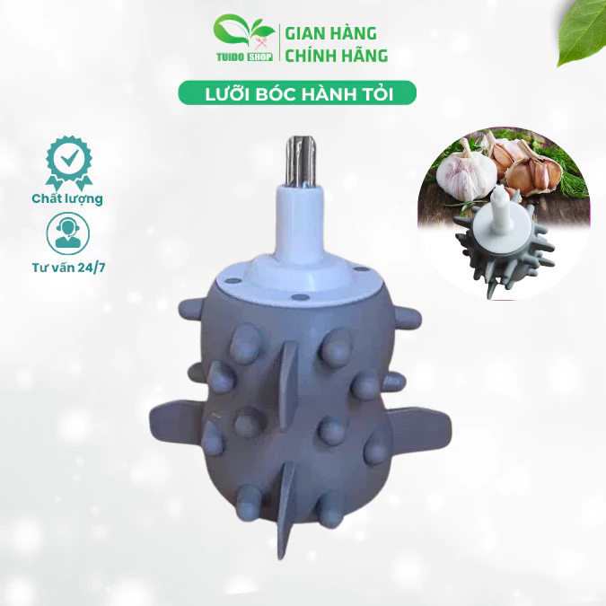 Dụng cụ bóc vỏ tỏi đánh bông ruốc, phụ kiện bóc tỏi cho máy xay TUIDO SHOP