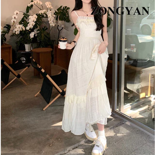 ZONGYAN váy Đầm váy nữ body đầm Fashion Cổ điển Cute Fashion WLQ2440KEM 16Z240415