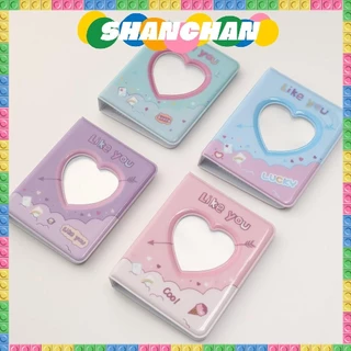 Album ảnh SHANCHAN, Chất kết dính thẻ Scrapbooking Thu thập giá đỡ Photocard, Thư mục Album 3 inch