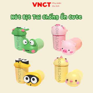 Nút bịt tai chống ồn khi ngủ vnct, đồ bịt tai đi máy bay tiện dụng cao cấp cute cho người lớn