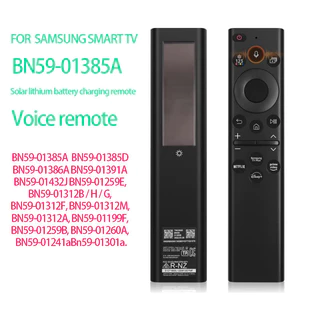 Remote điều khiển for Samsung smart TV  khiển giọng nói USB sạc pin mặt trời BN59-01385A BN59-01386A BN59-01432J BN59-01385B BN59-01312B / H / G, BN59-01312F, BN59-01312M