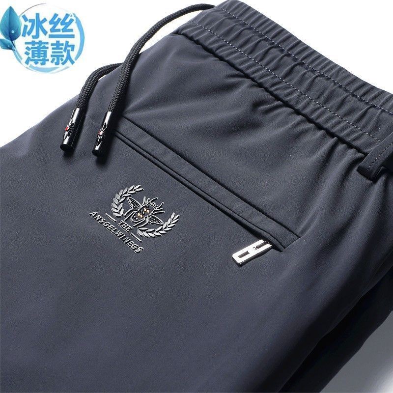 Quần Nỉ Quần Nam Len Không Dính Quần Nam Cao Cấp Thẳng Ice Silk Midd