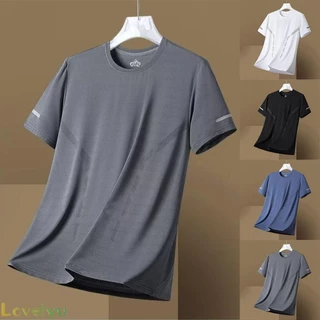 -New In April-Men's Quick Dry Muscle Fitness Slim Fit T shirt Undershirt Blouse Gym Activewear[Overseas Products]