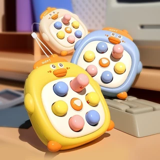 Duckling whack-a-mole Đồ chơi giải nén bé ép vui nhộn tập đi mini dễ thương cha mẹ và con cái câu đố tương tác