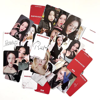 1-7pcs BABYMONSTER Lomo Cards BABYMONS7ER Album SHEESH Stuck In The Middle BATTER UP WVS ID Photocards AHYEON Ahyeon Asa Chiquita Parita Haram Rora Ruka Postcards