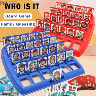 Polosp Who Is It Board Game Trẻ Em Máy Tính Để Bàn Cha Mẹ Con Tương Tác Đảng Cờ Vua Và Thẻ Nhân Vật / Động Vật Đồ Chơi Xếp Hình