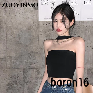 Áo bó sát ZUOYINMOCroptop, phong cách đường phố chắc chắn