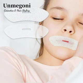 Unmegoni 30 CÁI Chỉnh hình miệng khi ngủ, Chăm sóc sức khỏe Dừng ngáy Miếng dán thở miệng, Vải không dệt thoáng khí Hỗ trợ giấc ngủ Cải thiện nhịp thở Miếng dán cho trẻ em Người lớn