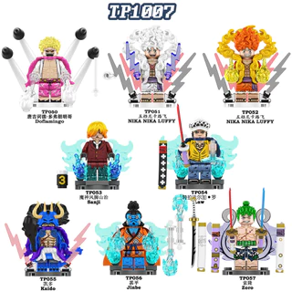 Một Mảnh Xây Dựng Sanji Kaido Khối Nhân Vật Nika Luffy Đồ Chơi Zoro Minifigures Doflamingo