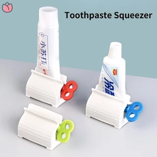 Máy ép kem đánh răng, Máy phân phối kem đánh răng ống cán Giá đỡ kem đánh răng dọc bằng nhựa cho phòng tắm DGE YDEA