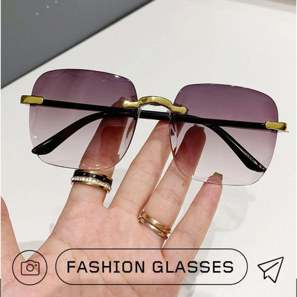 Kính râm thời trang nam nữ cao cấp sang chảnh, Mắt kính mát chống nắng đi đường style hàn quốc K031
