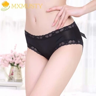 Mxmusty Gợi Cảm Bạn Thân Trong Suốt Gợi Cảm Nữ Ren Spandex Quần Lót Nữ