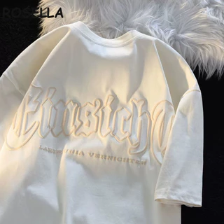 Rosella áo phông áo thun nữ croptop baby tee Dễ thương Minimalist Xu hướng Đơn giản WTX2440SVO 19Z240508