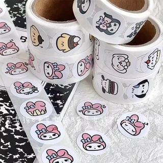 Bộ 200 Miếng Dán Trang Trí Hình Chú Chó Sanrio Dễ Thương