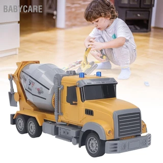 Babycare Máy Trộn Xi Măng Đồ Chơi Xe Tải Mô Phỏng Cao Điều Khiển Từ Xa RC Bê Tông Ô Tô Cho Trẻ Em