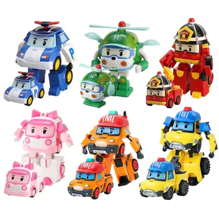 Hoạt Hình Robocar Poli Nhân Vật Hành Động Biến Hình Anime Tay Biến Dạng Xe Mô Hình Máy Bay Quà Tặng Đồ Chơi Robot Cho Trẻ Em