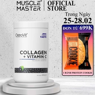 [Đã Bán 118] Ostrovit Hydrolyzed Collagen + Vitamin C - 400g Dạng Bột