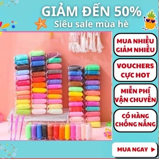 ( 36 màu chỉ 38k ) Đồ chơi đất sét Nhật chất lượng cao không dính tay  - Nguyễn Thùy Store