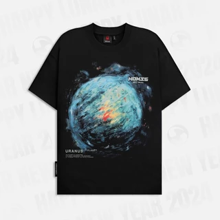 Áo thun NEEDS OF WISDOM Uranus Tee - Black - Local Brand Chính HãngS-5XL