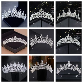 Crystal Crown Bridal Wedding Tiara Headband Hôn nhân Vương miện Mũ đội đầu cho đám cưới / Tiệc / Tốt nghiệp