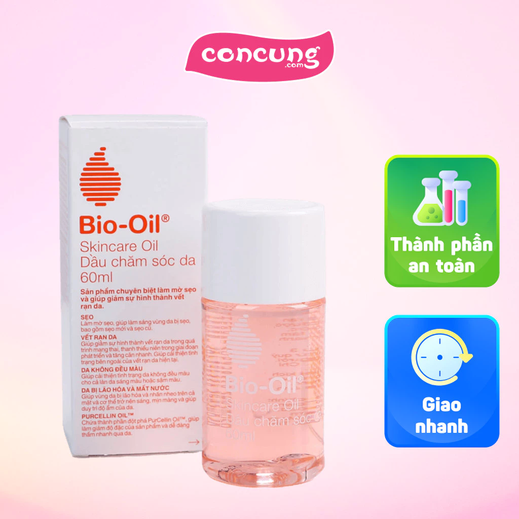 Dầu chăm sóc da giảm rạn và làm mờ sẹo Bio-Oil 60ml