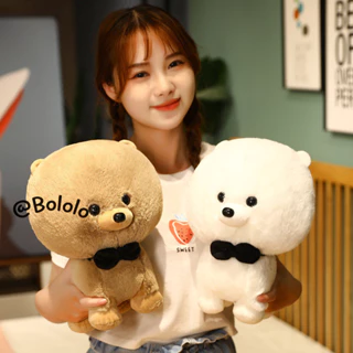 Bololo Búp bê chó dễ thương Búp bê chó dễ thương Đồ chơi sang trọng Siêu dễ thương Quà tặng sinh nhật cho bé gái để thoải mái và đi cùng họ