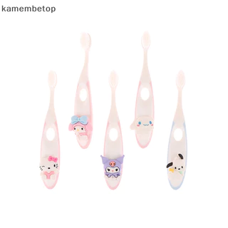 Bàn chải đánh răng mềm beto Sanrio Hello Kitty MyMelody Cinnamoroll Trẻ em Bàn chải chăm sóc răng miệng Di động Làm sạch sâu Bàn chải mềm n