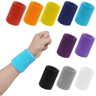 [Dây đeo cổ tay thấm mồ hôi bằng vải Polyester] [Dây đeo cổ tay thể dục nam và nữ] [Dây đeo cổ tay thể thao thấm mồ hôi bằng vải Cotton]