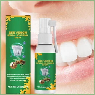 Làm dịu răng miệng 20ml Hơi thở hôi miệng nhẹ nhàng Giảm nhẹ di động hỗ trợ sức khỏe răng miệng tốt Làm mới nướu pexu1vn