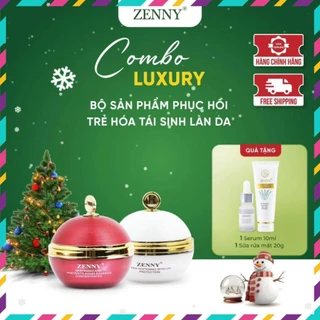 Bộ kem ZENNY LUXURY chống lão hoá, Giúp da trắng sáng, mịn màng - HTHshop102