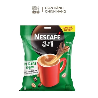 Cà phê hòa tan Nescafe vị rang đậm 736g - XANH