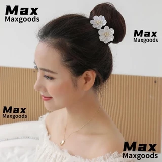 Maxg Hair Circler, Shell Flower Twist Hair Band, Lazy Man Magic Bun Maker Phụ kiện tóc tạo kiểu tóc