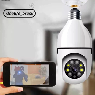 Camera thông minh e27 không dây Toxicla16360 độ có đèn LED