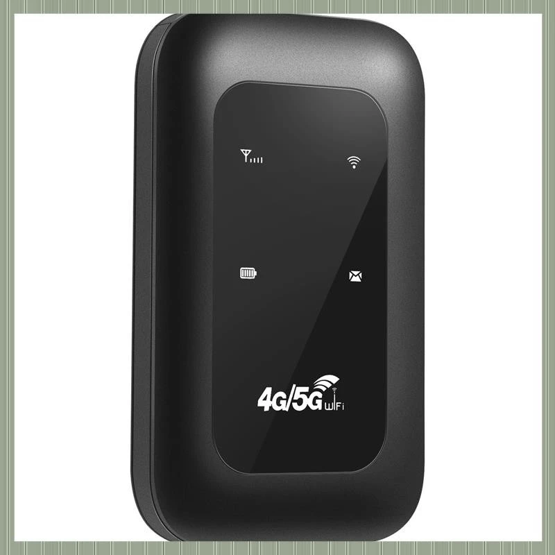 (K E M C) Bộ định tuyến Wifi bỏ túi Bộ lặp 4G LTE trên ô tô Điểm truy cập Wifi di động Bộ định tuyến Modem Mifi băng thông rộng không dây 4G có khe cắm thẻ Sim